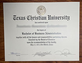 Where to Buy Texas Christian University Fake Diploma?