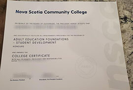 Buy Nova Scotia Community College Diploma Online.