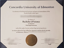 Buy Concordia University of Edmonton Fake Diploma.