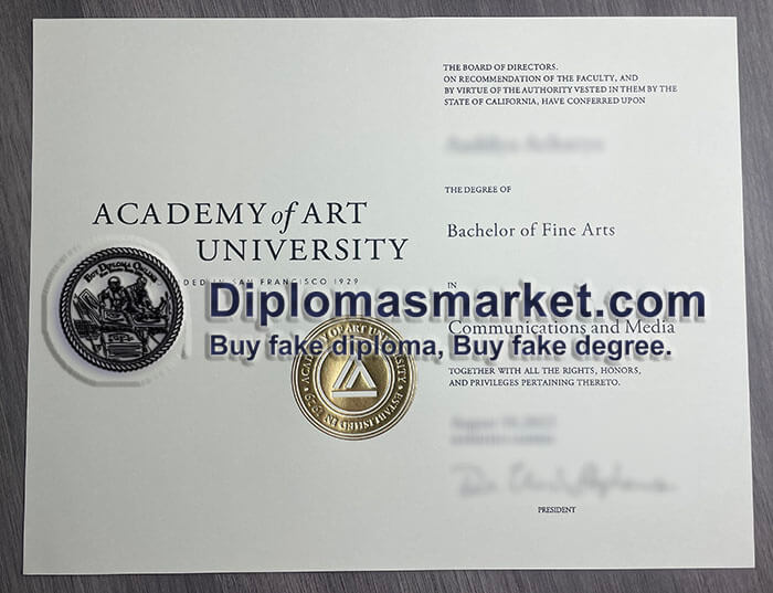 where to order Academy of Art University diploma? buy AAU degree online.