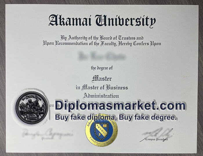 Buy Akamai University diploma, buy Akamai University degree.