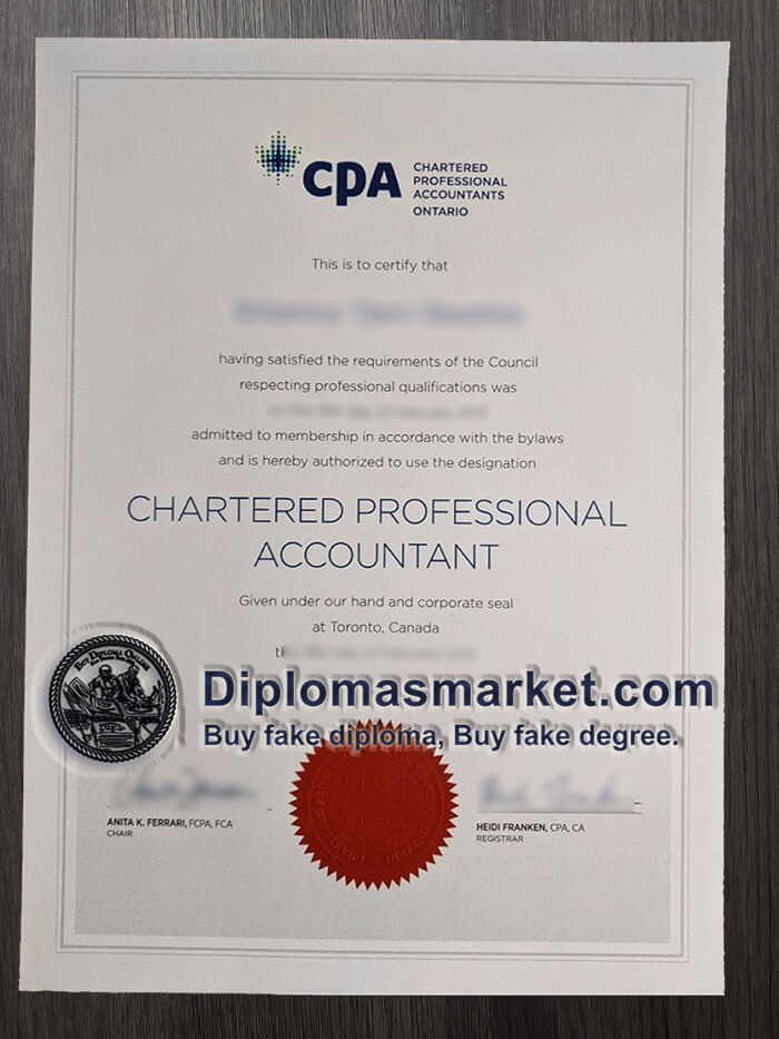 where to buy CPA Ontario certificate? buy CPA fake certificate online.