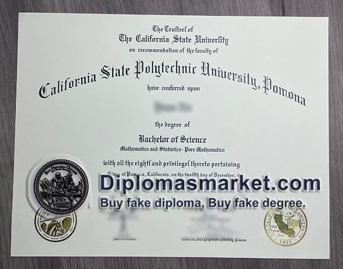Cal Poly Pomona diploma, buy Cal Poly Pomona degree.