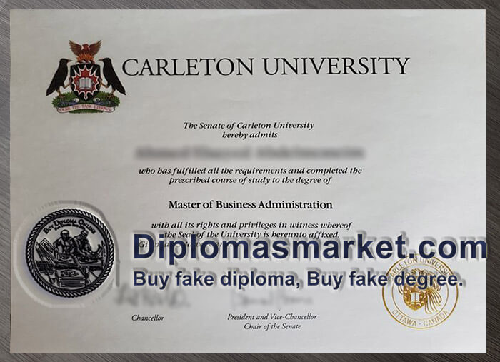 Buy Carleton University diploma online, buy fake degree.