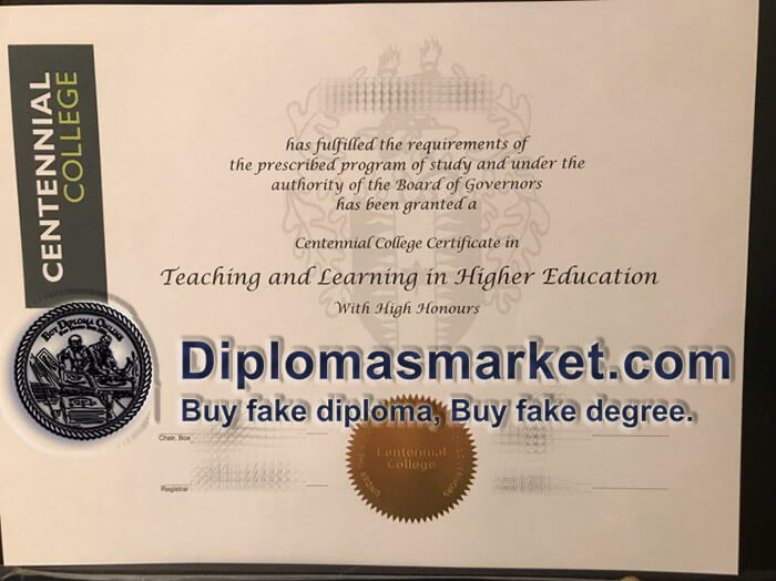 where to order Centennial College fake diploma? buy fake degree online.