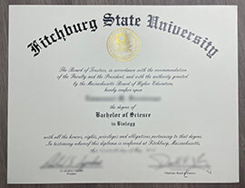 How Can I Order Fitchburg State University diploma?