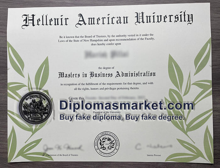 buy Hellenic American University diploma, buy HAU fake degree.