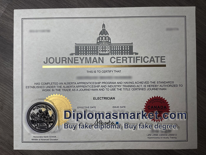 How to order Journeyman certificate? buy Journeyman certificate online.