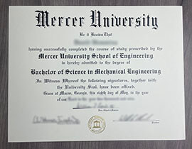 Where to Order fake Mercer University diploma?