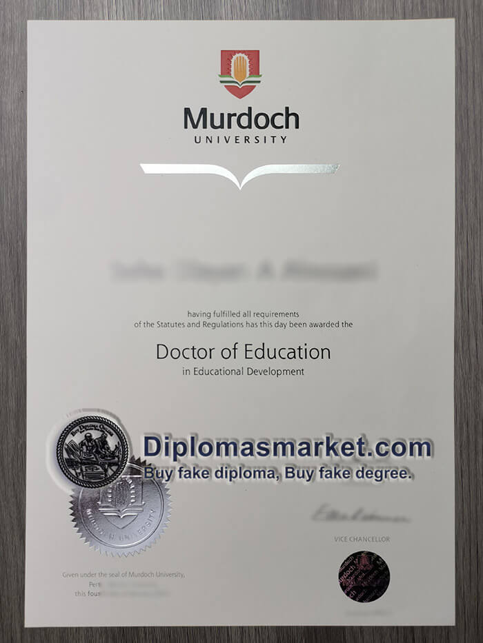 Buy Murdoch University diploma, buy Murdoch University degree.