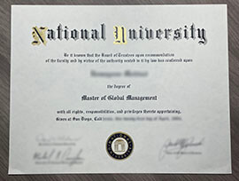 Can I Order National University Fake Diploma?