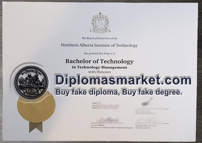 NAIT fake diploma, buy NAIT fake degree.
