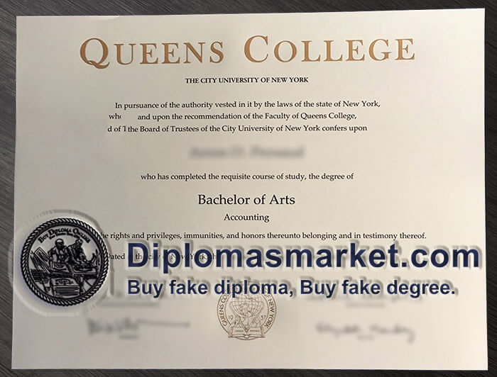 Buy Queens College diploma, buy Queens College degree.