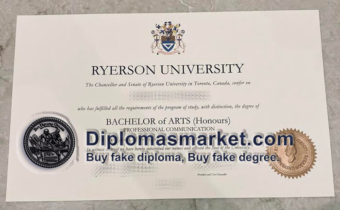 Buy Ryerson University diploma, buy Ryerson University degree.
