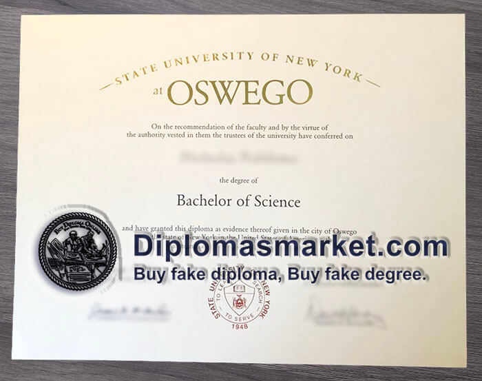 Buy SUNY Oswego diploma, buy SUNY Oswego degree.