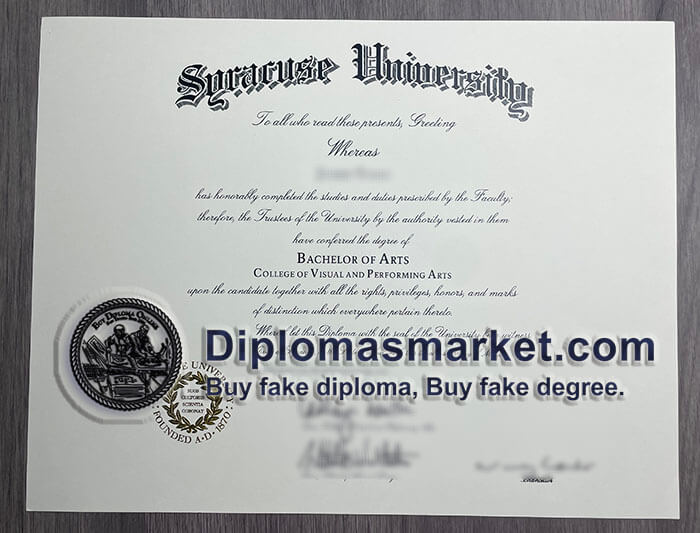 Buy Syracuse University diploma, buy Syracuse University degree,