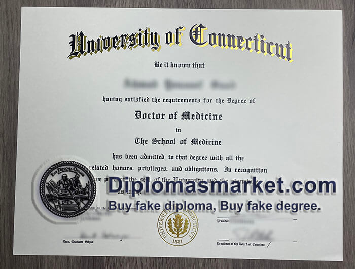 fake University of Connecticut diploma, buy fake degree online.