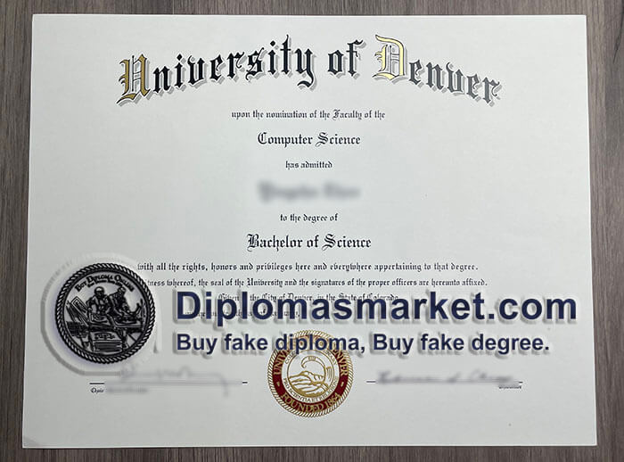 buy University of Denver diploma, buy University of Denver degree.