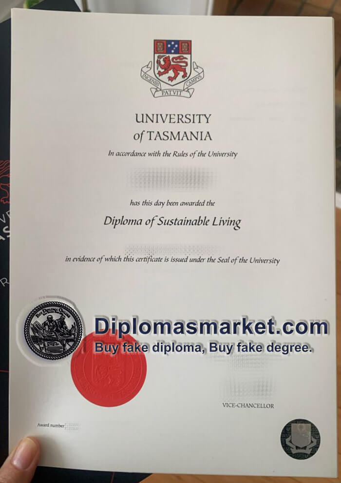How to buy University of Tasmania diploma? buy fake degree online.