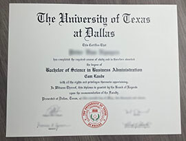Fake UT at Dallas diploma, buy UT at Dallas fake degree.