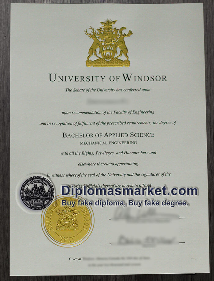 where to buy University of Windsor diploma? fake University of Windsor degree.