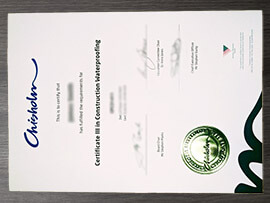 How Can I order Chisholm Institute Fake Certificate?