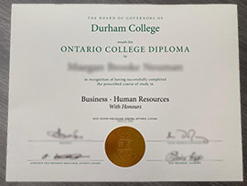 What is the process of buying Durham College diploma?