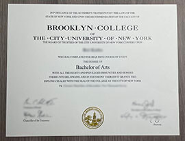 CUNY Brooklyn College Diploma, Buy Fake Degree in USA.