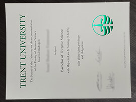 How Can I order fake Trent University Diploma Certificate?
