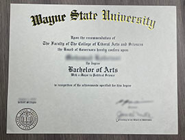 Where to Buy Fake Wayne State University Diploma?