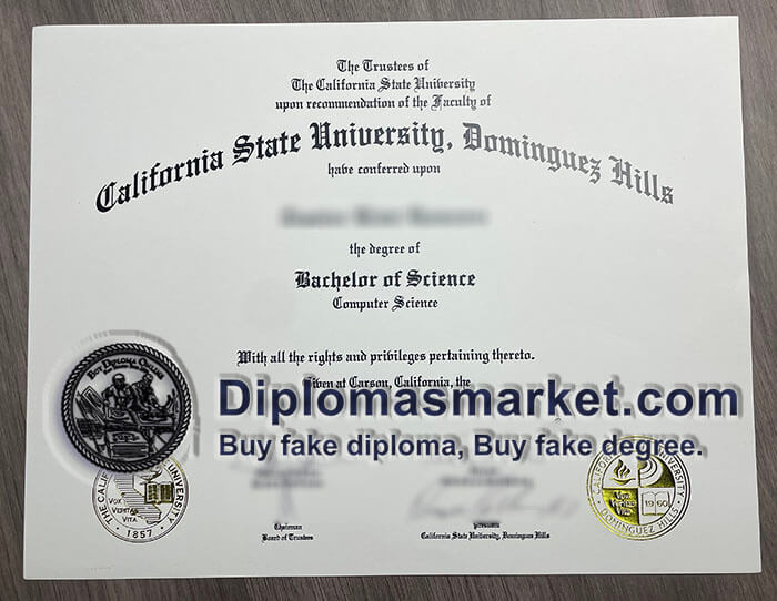 CSUDH diploma