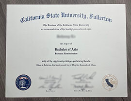 How to buy CSUF Diploma? Cal State Fullerton Fake Degree.