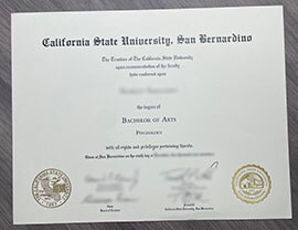 Make sure to Get a real Cal State San Bernardino diploma here.