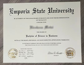 Where to Get an Emporia State University Diploma Fast？