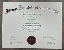 Illinois Tech diploma, where to buy Illinois Tech fake degree?