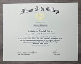 How to buy Fake Miami Dade College diploma?