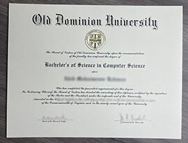 How Much to Buy Old Dominion University diploma?