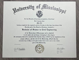 Are you looking for Fake University of Mississippi diploma?