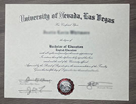How to Get University of Nevada Las Vegas Fake diploma?