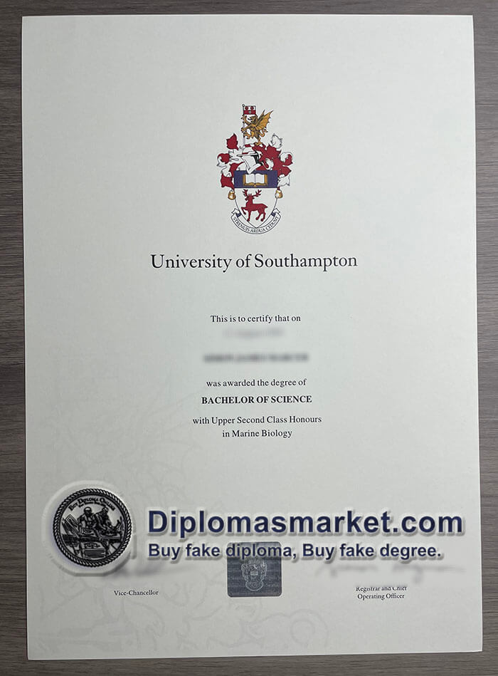 fake University of Southampton diploma, buy University of Southampton degree.