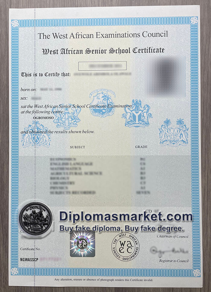 WAEC certificate, how to order WAEC certificate? WAEC diploma, where to buy WAEC certificate?