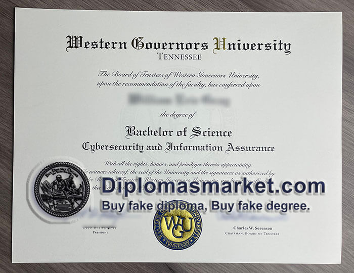 Buy Western Governors University diploma, buy WGU degree online.