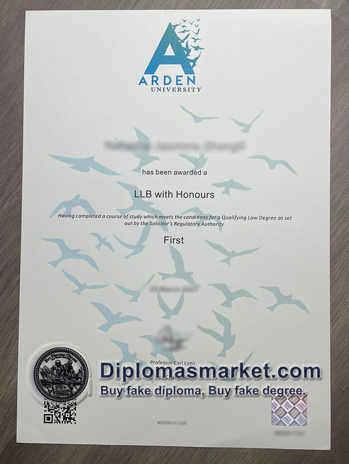 Buy Arden University diploma, buy Arden University degree, order fake degree.
