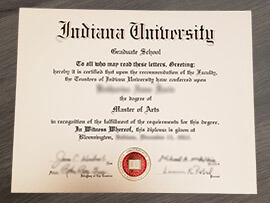 How Long to Buy Fake Indiana University diploma?