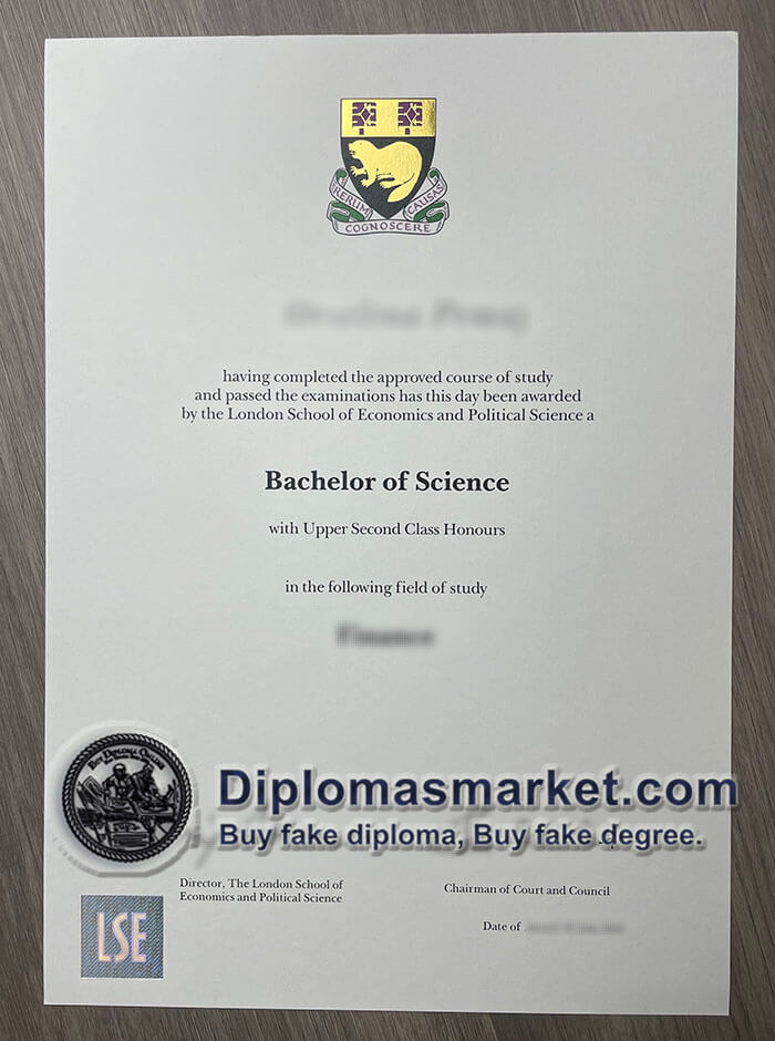 London School of Economics Political Science diploma, buy LSE degree, fake LSE diploma.
