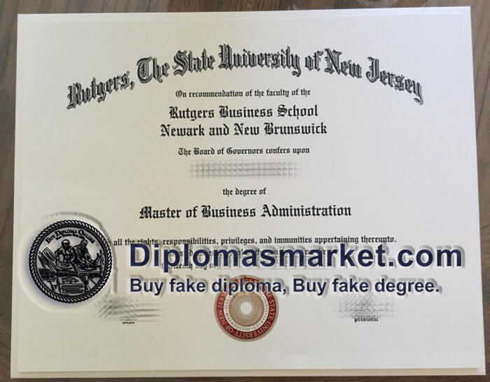 Buy Rutgers University diploma in New Jersry
