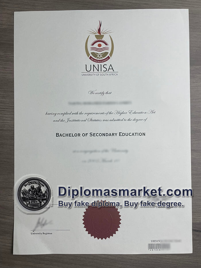 Where to buy UNISA fake certificate? buy UNISA fake diploma.