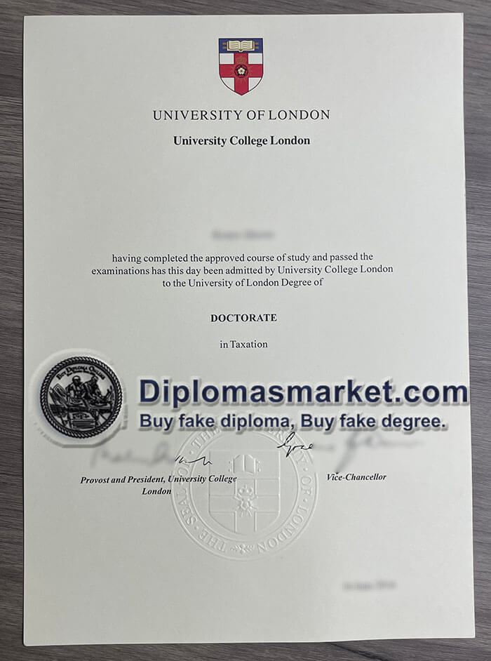 How to buy University College London fake diploma? buy UCL fake degree online.