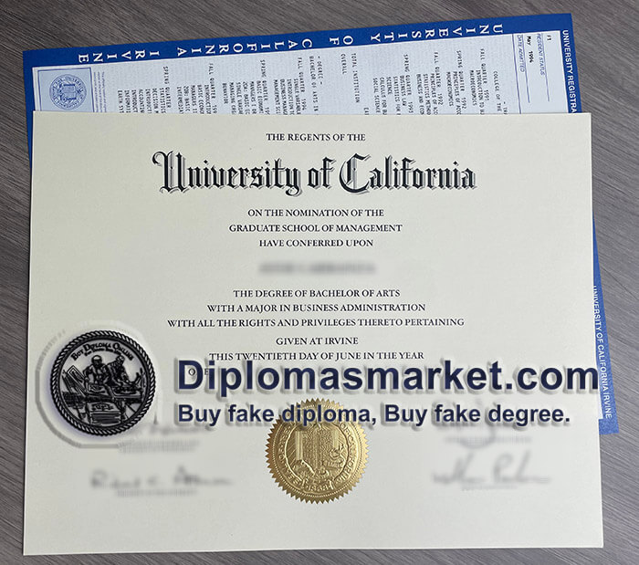 Where to buy UC Irvine fake diploma and transcript? order UC Irvine diploma and transcript.