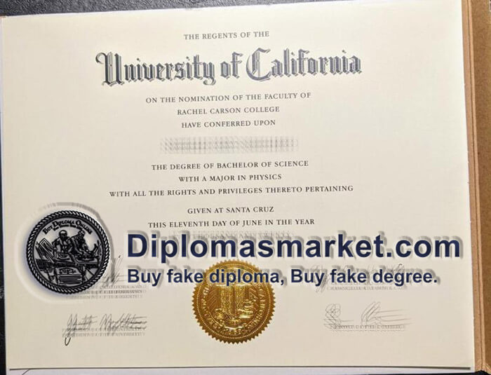 University of California, Santa Cruz degree, buy UC Santa Cruz degree.